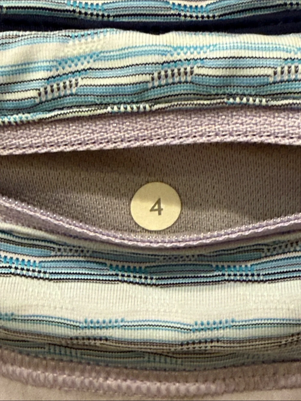 Lululemon Speed Shorts Lilac/Wave Twist Caspian Blue